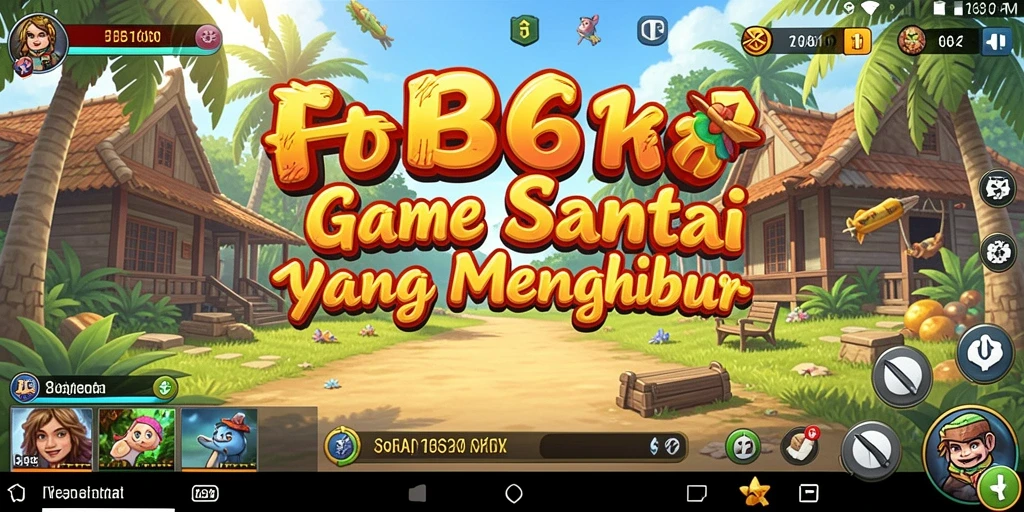 Tampilan gameplay FB168 yang berwarna-warni dan menarik.