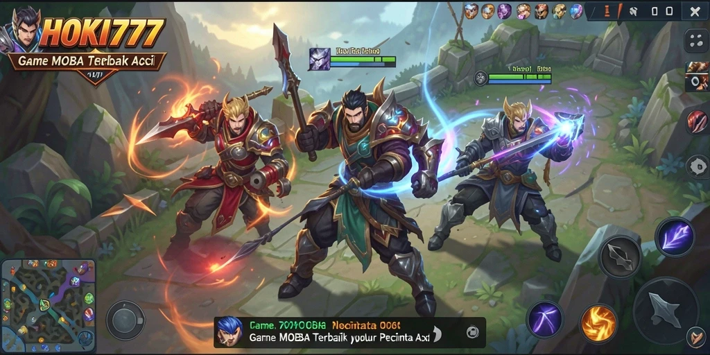 Tampilan gameplay HOKI777 yang dinamis dan seru.