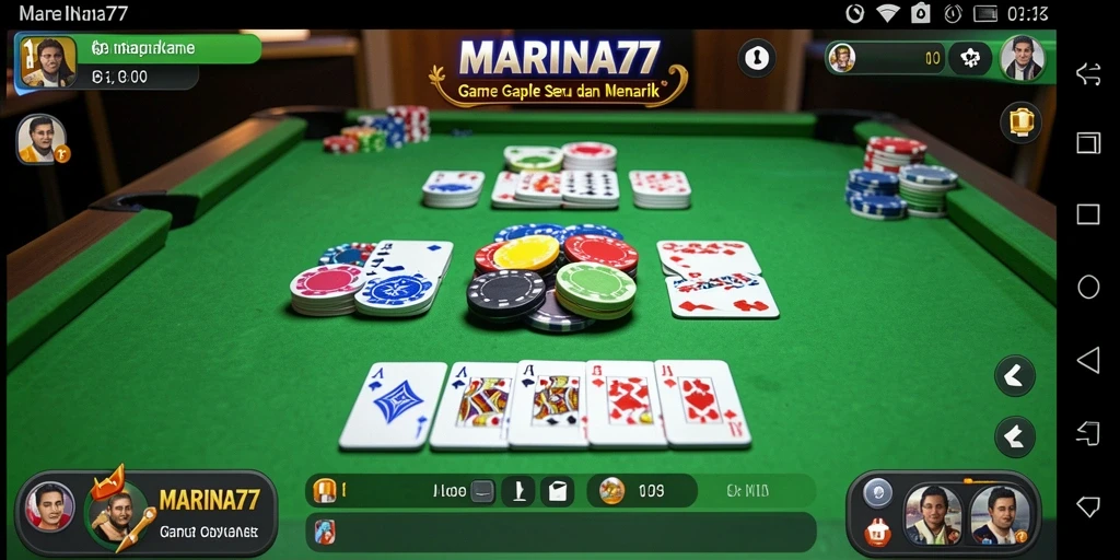 Tampilan gameplay menarik dari MARINA77 yang penuh strategi.