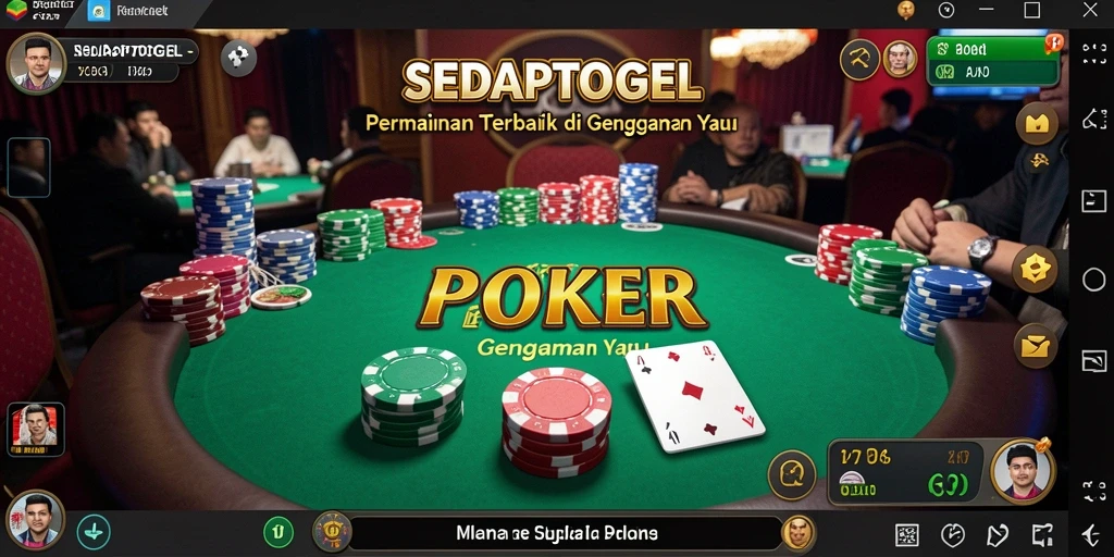 Screenshot utama menunjukkan gameplay menarik di SEDAPTOGEL.